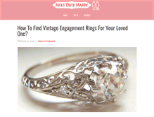 Tablet Screenshot of meet-date-marry.com
